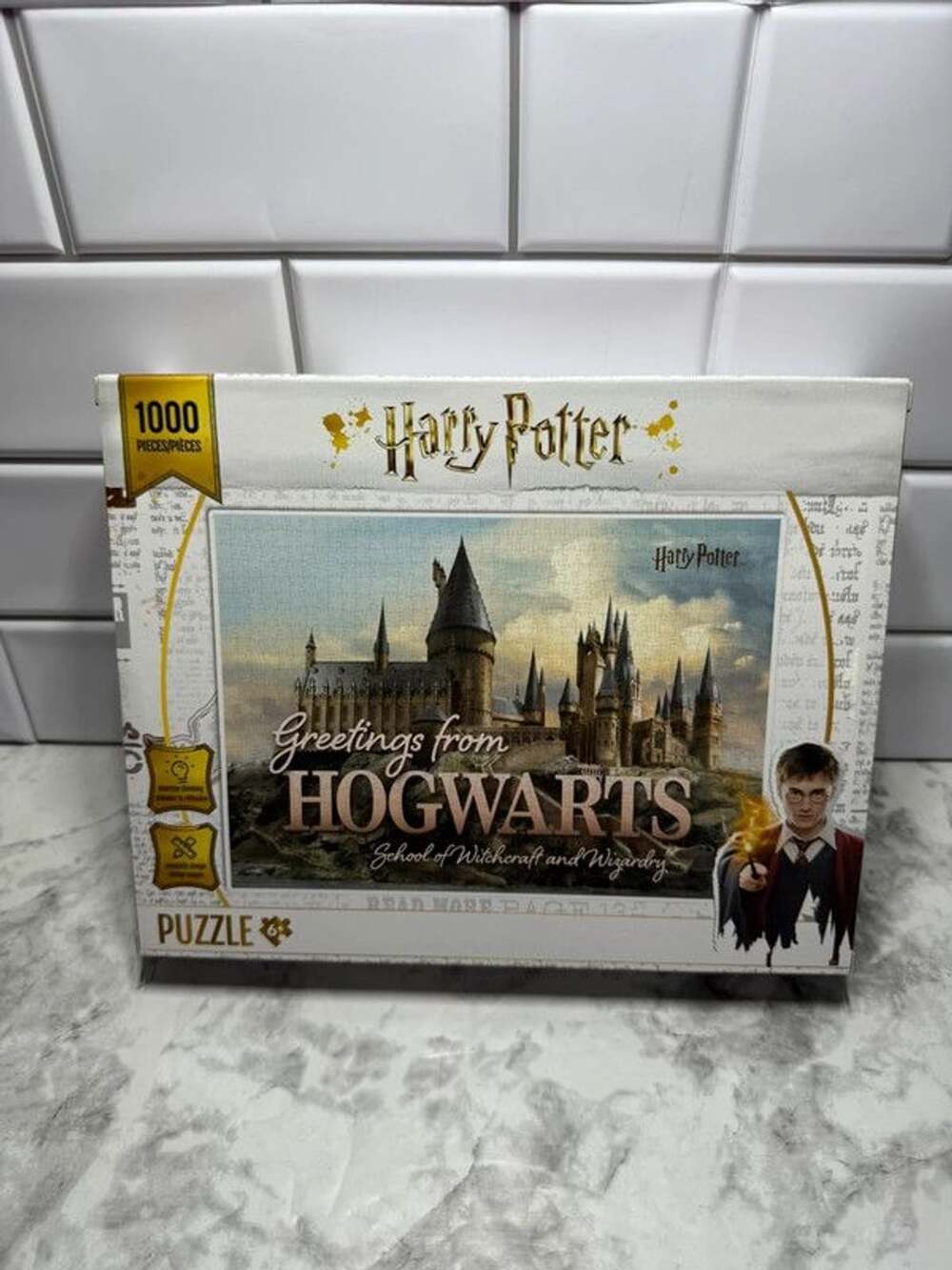 Miniso Harry Potter Greetings from Hogwarts 1000 Piece Puzzle NWOT